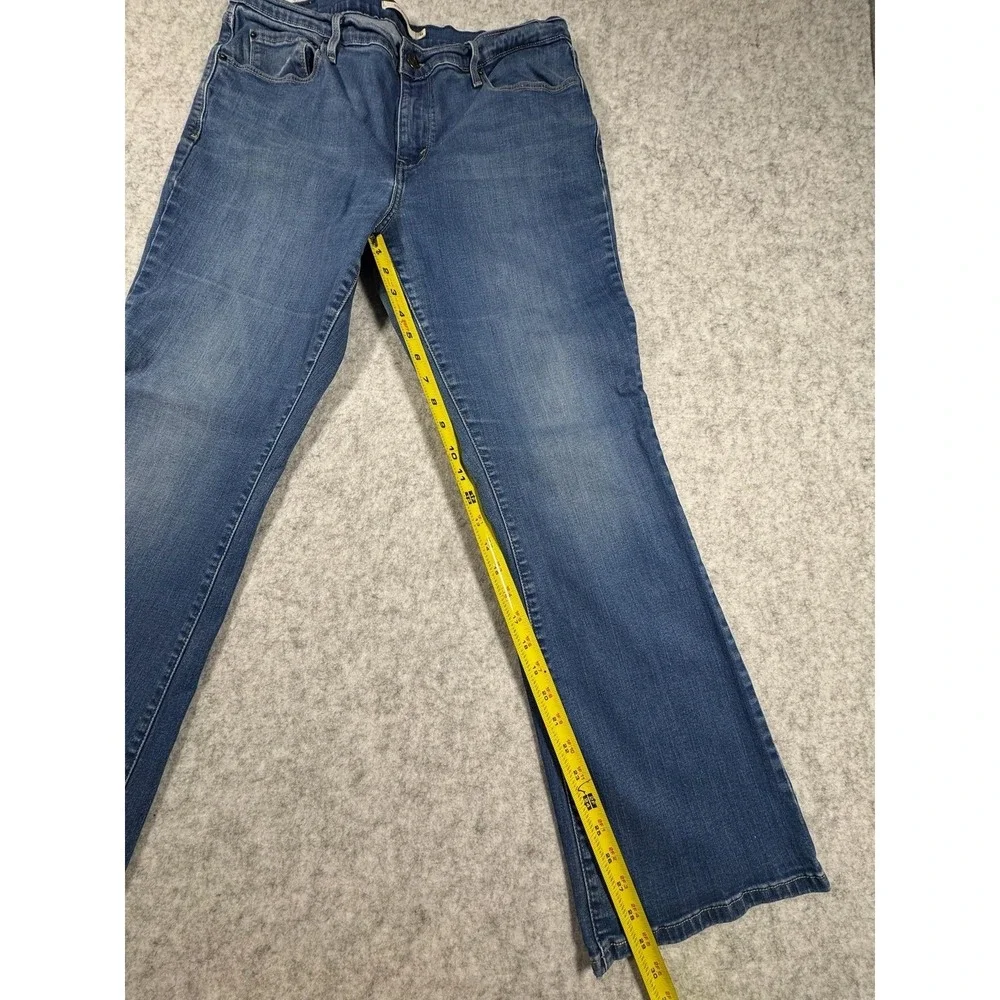 Levis 515 Bootcut Jeans Womens 14 Blue Medium Wash Mid Rise Denim Classic